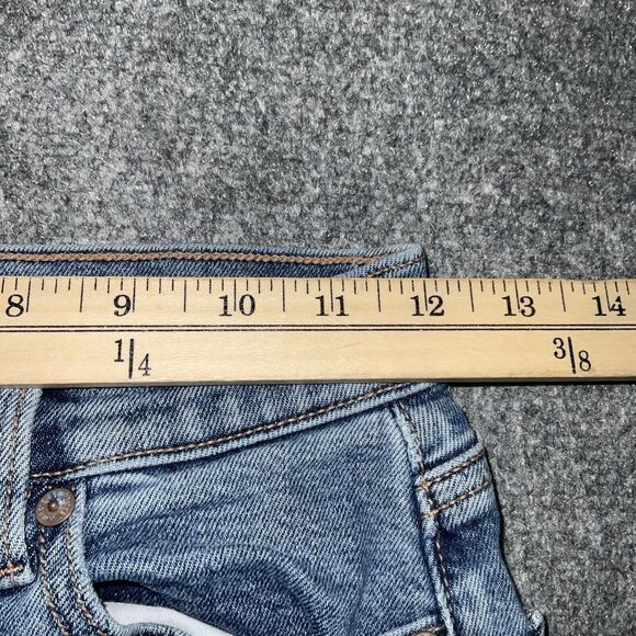 American Eagle Jeans Womens Size 24 Blue 90's Straight - Picture 3 of 11
